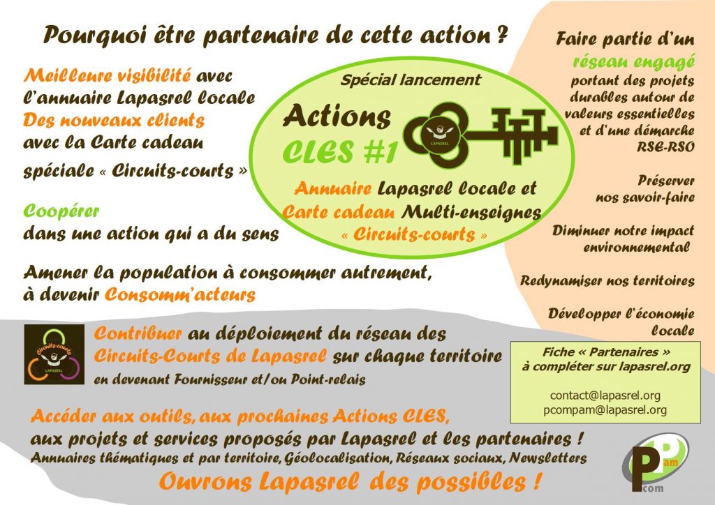 Actions CLES - Annuaire et Carte cadeau "Spécial Circuits-courts"